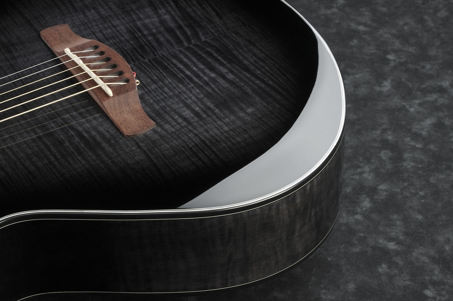 IBANEZ AEWC Akustikgitarre 6-String - Transparent Black Sunburst