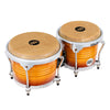 MEINL Percussion Marathon Exclusive Series Bongo - 6 3/4" Macho & 8" Hembra - Gold Amber Sunburst