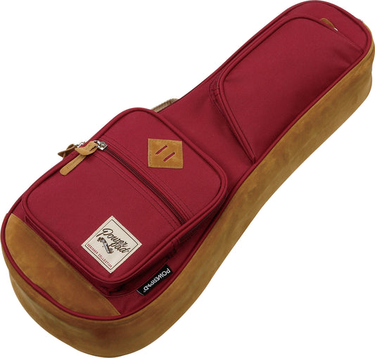 IBANEZ POWERPAD® Designer Collection Gig Bag for Soprano Style Ukulele - Wine Red
