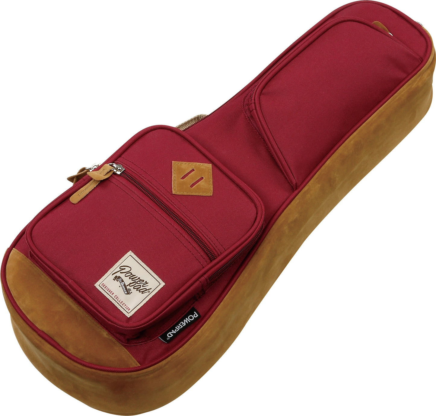 IBANEZ POWERPAD® Designer Collection Gig Bag for Soprano Style Ukulele - Wine Red
