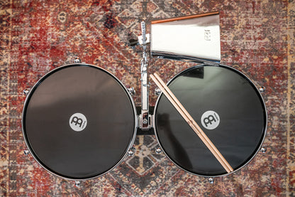 MEINL Percussion Chrome & Steel Finish Salsa Timbales Cowbell - 7 1/2"