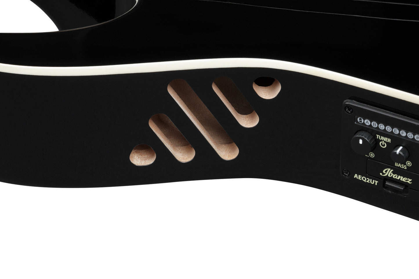 IBANEZ RG Ukulele Black High Gloss