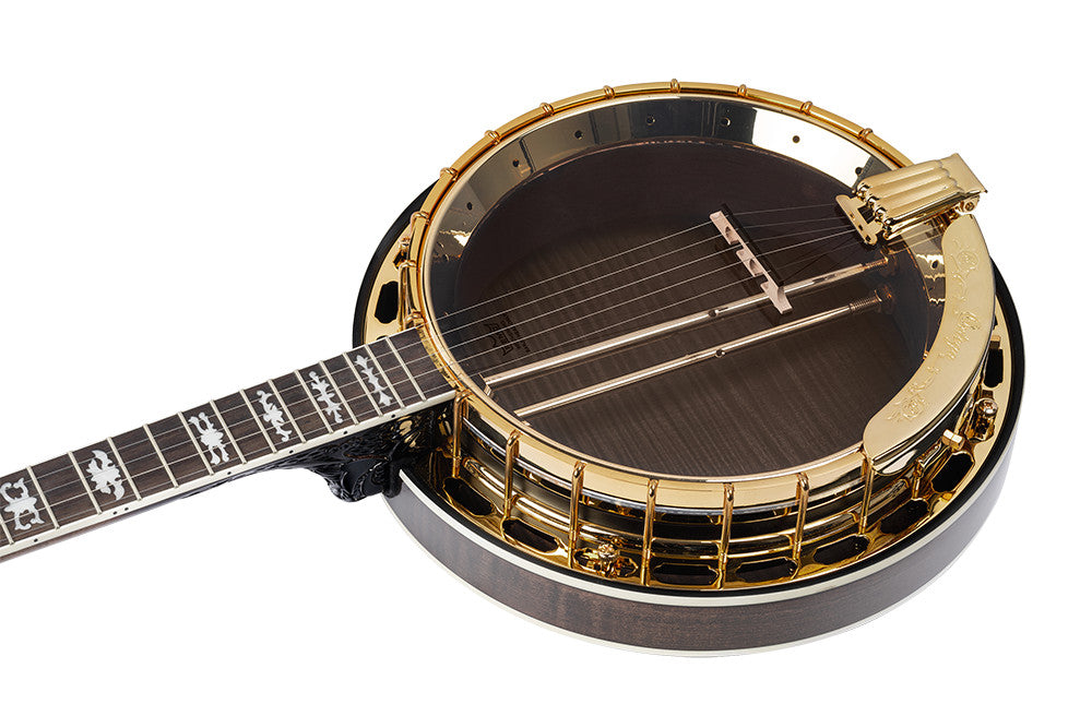 ORTEGA Falcon Serie Banjo 5 String - Flamed Maple Natural + Bag