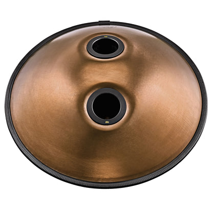 MEINL Sonic Energy Sensory Handpan, Stainless Steel, Bb2 Amara, 9 Notes, 432 Hz, Vintage copper, Engraved design