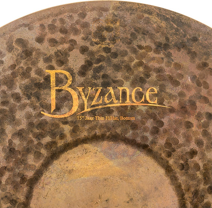 MEINL Cymbals Byzance Jazz Thin Hihat - 15"
