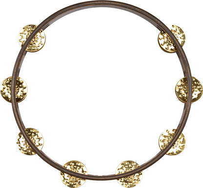 MEINL Percussion Traditional Wood Series Tambourine - 10"