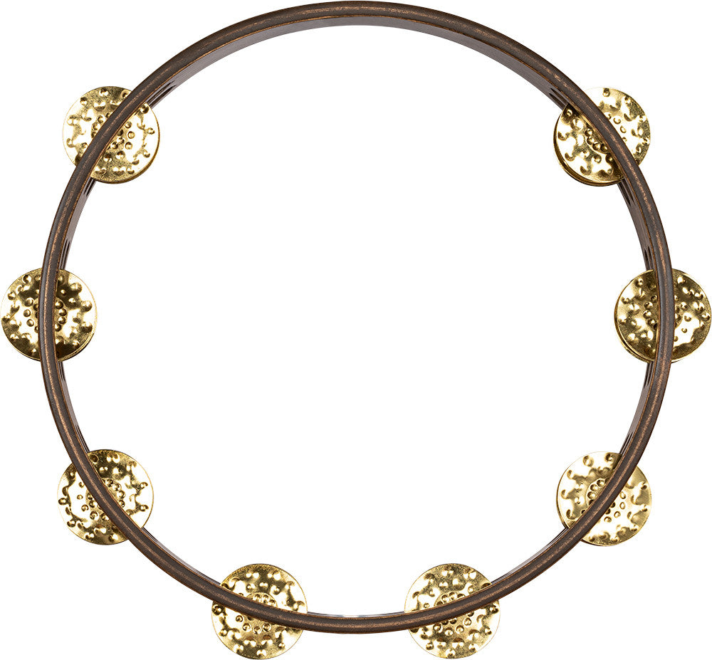 MEINL Percussion Traditional Wood Series Tambourine - 10"