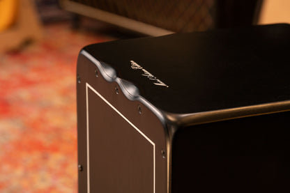 MEINL Percussion Artisan Edition Series String Cajon Tango Line - Satin Black