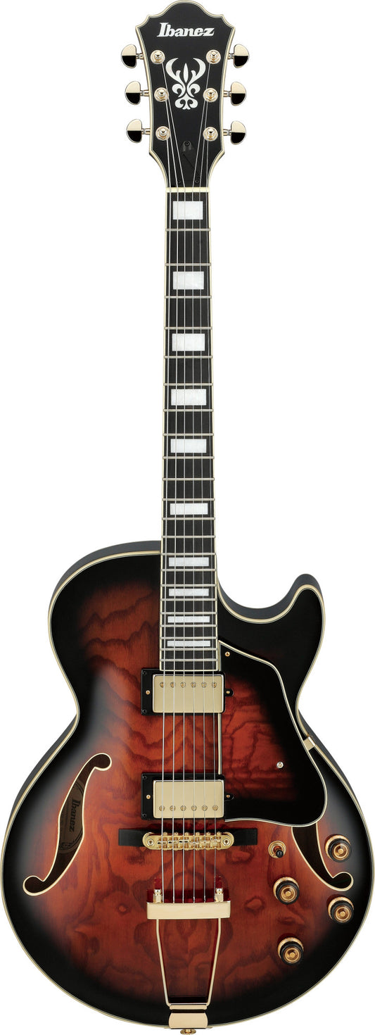 IBANEZ Artcore Expressionist AG Hollowbody Gitarre 6-String - Desert Brown Sunburst