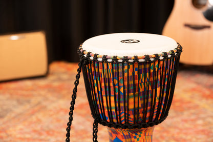 MEINL Percussion Travel Series African Djembe - Kenyan Quilt Large - Synthetikfell