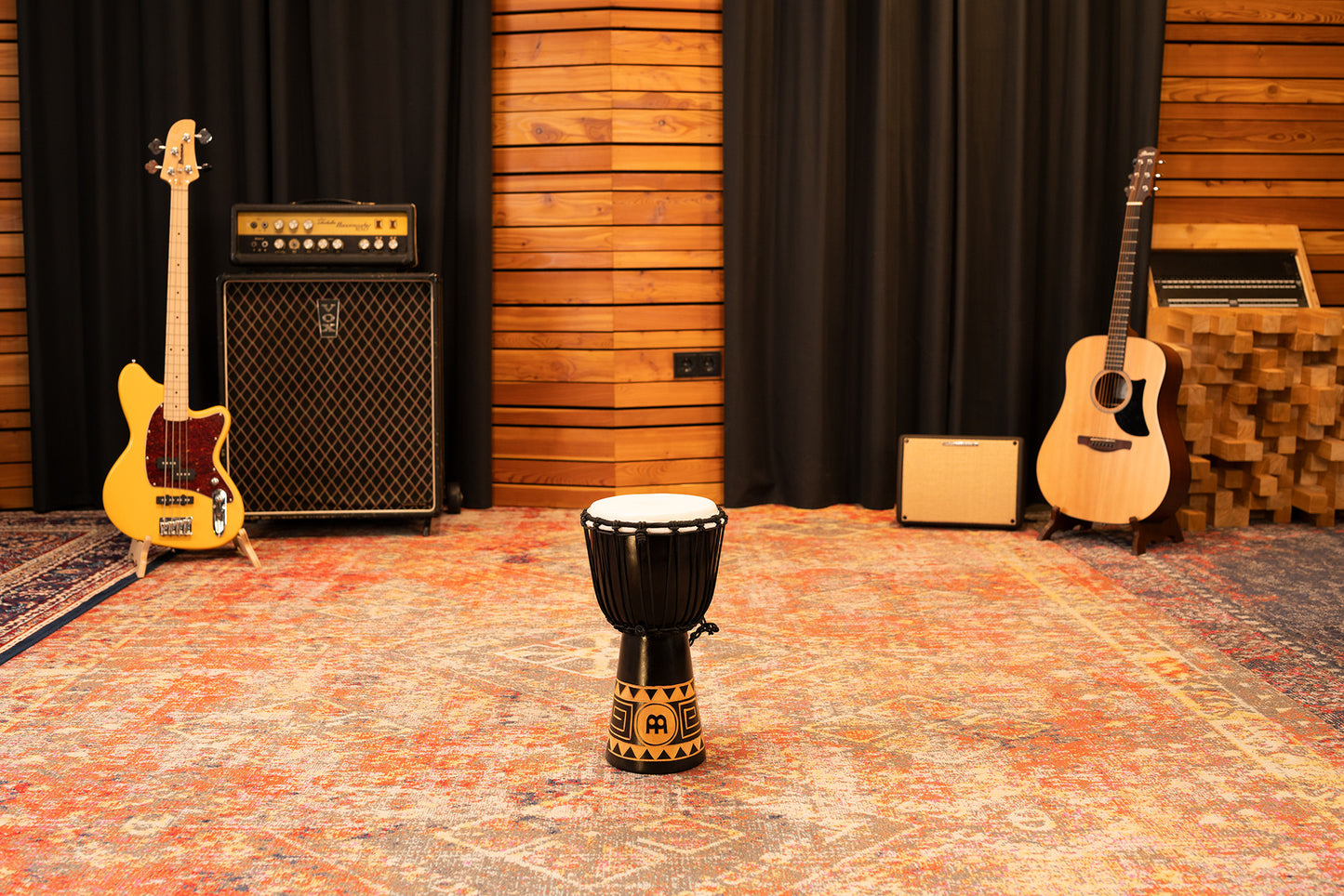 MEINL Percussion Headliner Rope Tuned Congo Series Djembe - 8"
