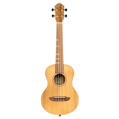 ORTEGA Timber Series Tenor Ukulele 4 String - Solid Cedar / Walnut Natural + Bag