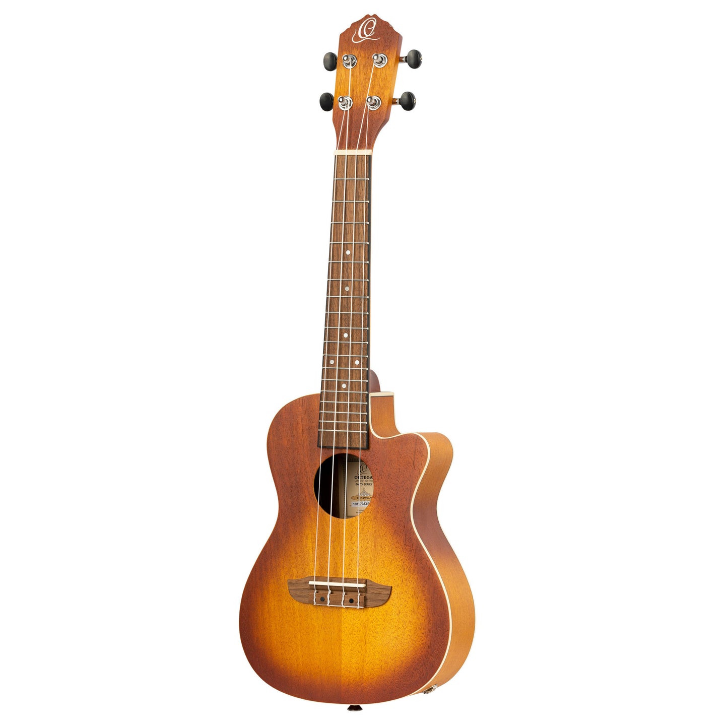 ORTEGA Earth Serie Konzert Preamp Ukulele 4 String - Sunburst