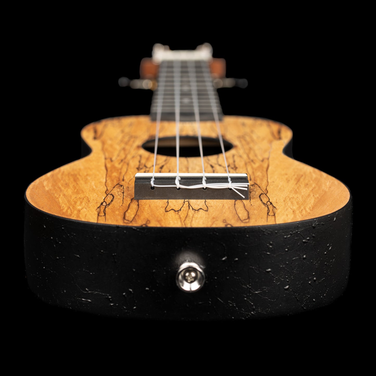 KEIKI K3 Series Ukulele Set "spalted maple" - inkl. Gymbag/H-Tuner/5 Picks/Gurt