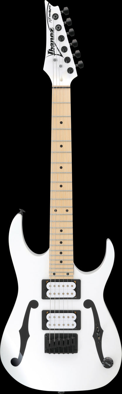 IBANEZ Paul Gilbert Signature miKro Electric Guitar 6-String - White