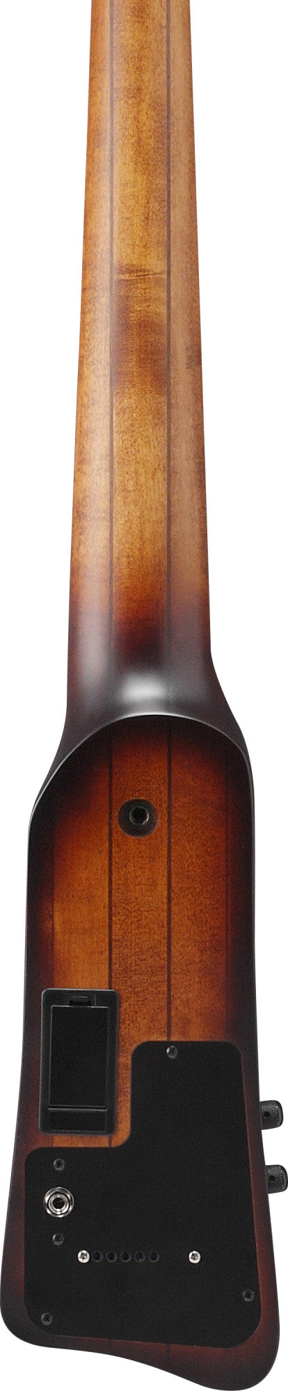 IBANEZ Bass Workshop Elektronischer Kontrabass 5-String - Mahogany Oil Burst + Gigbag & TAMA Roadpro Ständer