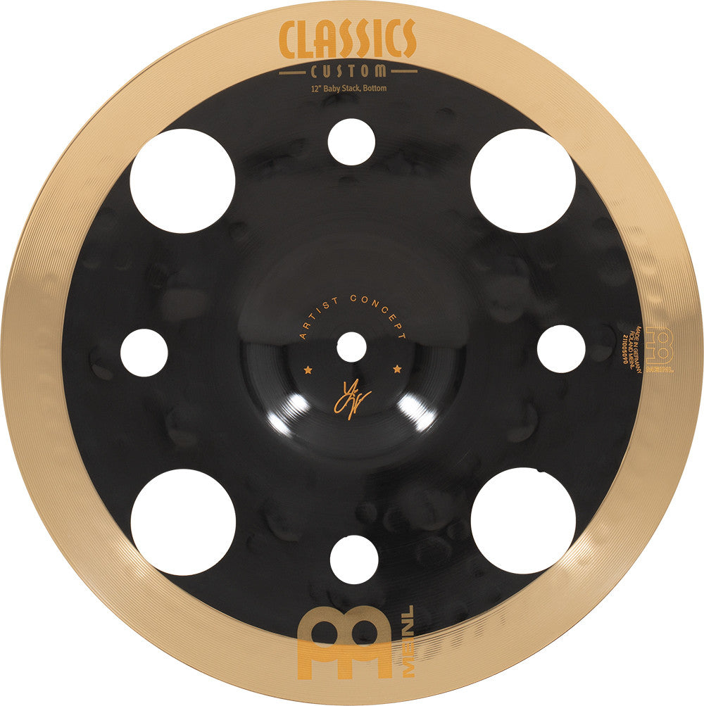 MEINL Cymbals Artist Concept Baby Stack - Luke Holland - 10”/12”