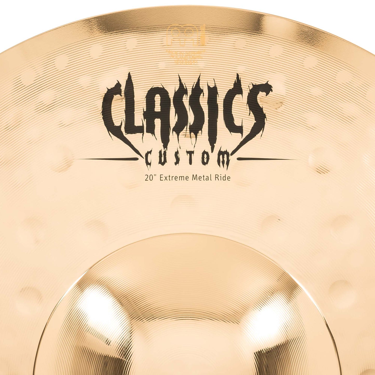 MEINL Cymbals Classics Custom Extreme Metal Cymbal Set - 14" Hihat, 18" Crash, 20" Ride