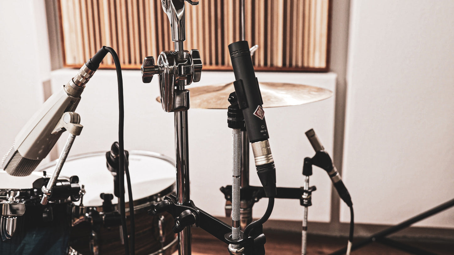 MEINL Percussion Microphone Clamp Cymbal Set