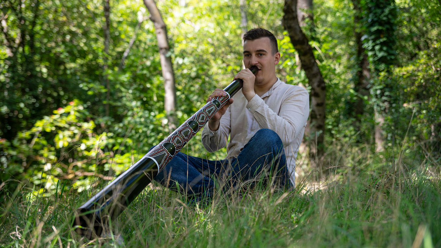 Meinl Sonic Energy Sliced Pro Didgeridoo - E Stimmung - Gepunktet