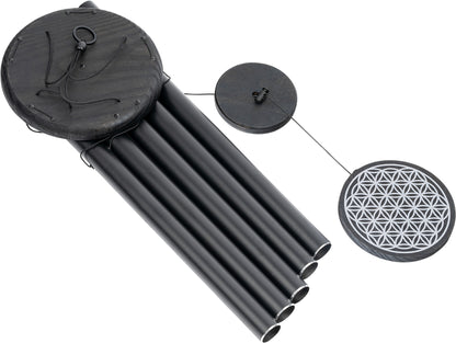 MEINL Sonic Energy Flower of Life Meditation Chime 36"/90 cm - 432 Hz - Black