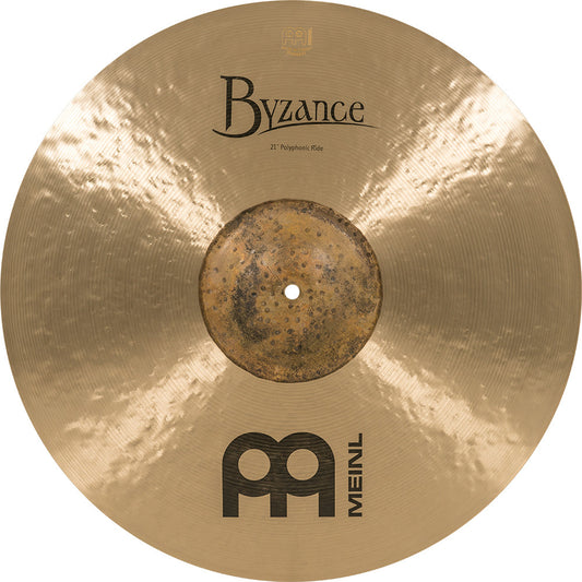 MEINL Cymbals Byzance Traditional Polyphonic Ride - 21"