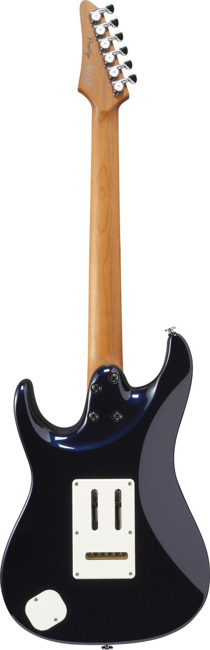 IBANEZ Prestige AZN Electric Guitar 6-String - Dark Tide Blue + Case