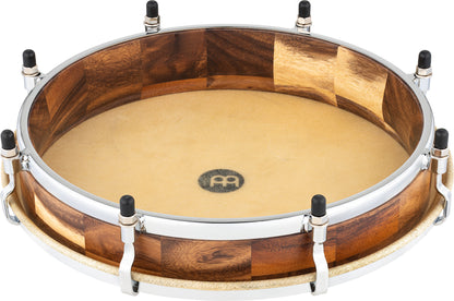 MEINL Percussion Pandero de Plena 14" Seguidor, Chrome Hardware