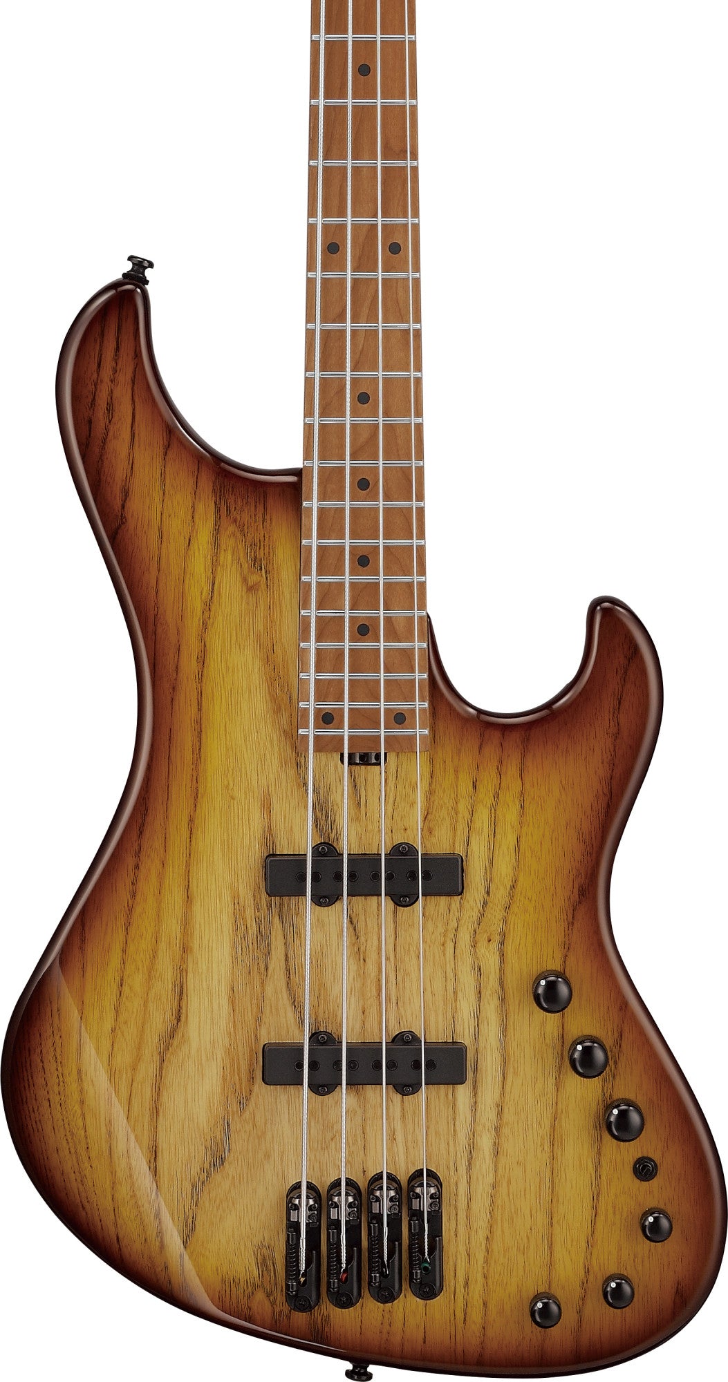 IBANEZ MODE Electric Bass 4-String - Natural Stained Amber Burst + Gig Bag