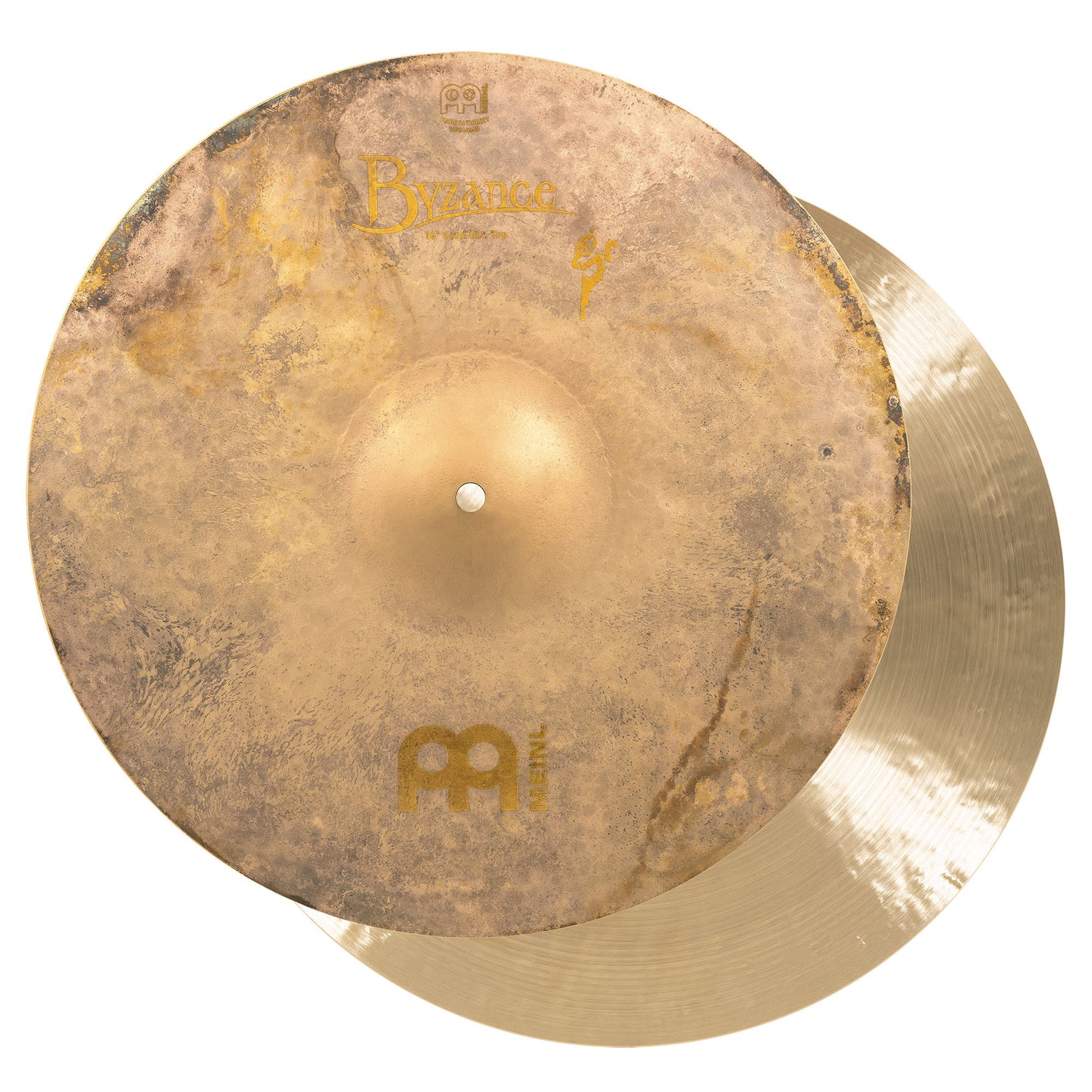 MEINL Cymbals Byzance Vintage HiHat - 16" Sandblasted Finish