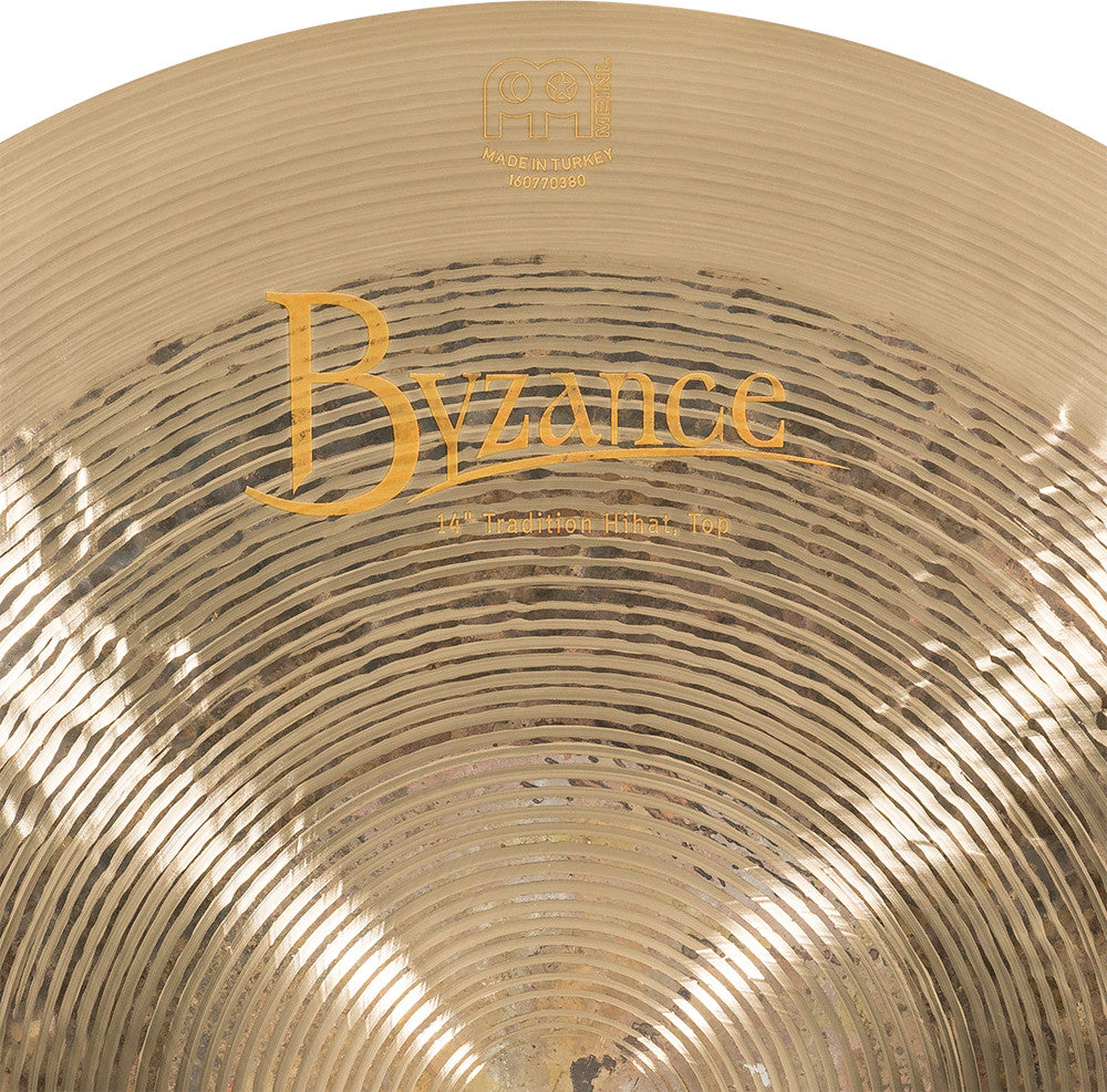 MEINL Cymbals Byzance Jazz Tradition HiHat - 14"