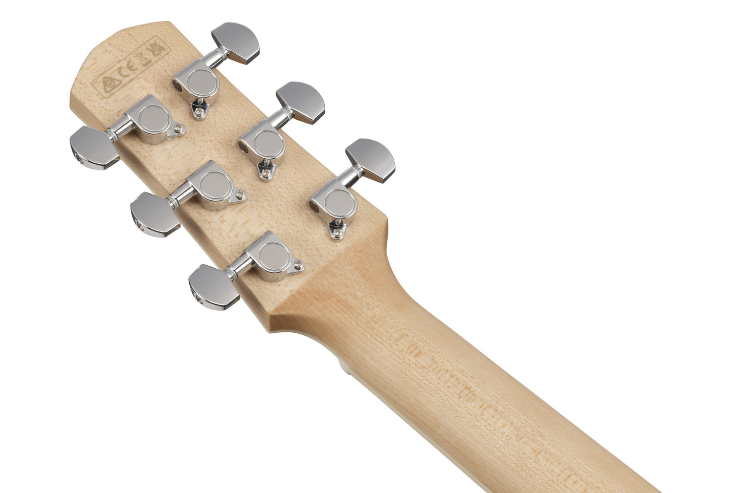 IBANEZ Advanced Acoustic AAM Acoustic Guitar 6-String - Transparent Antique White Ice Blue Open Pore
