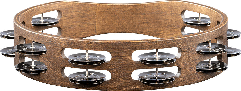 MEINL Percussion Traditional Wood Series Tambourine - 10"