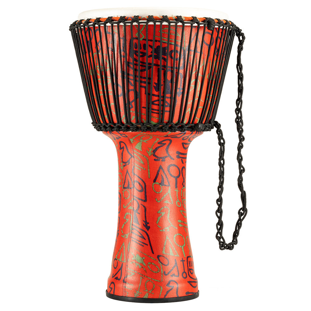 MEINL Percussion Travel Series African Djembe 14" - Pharaoh's Script