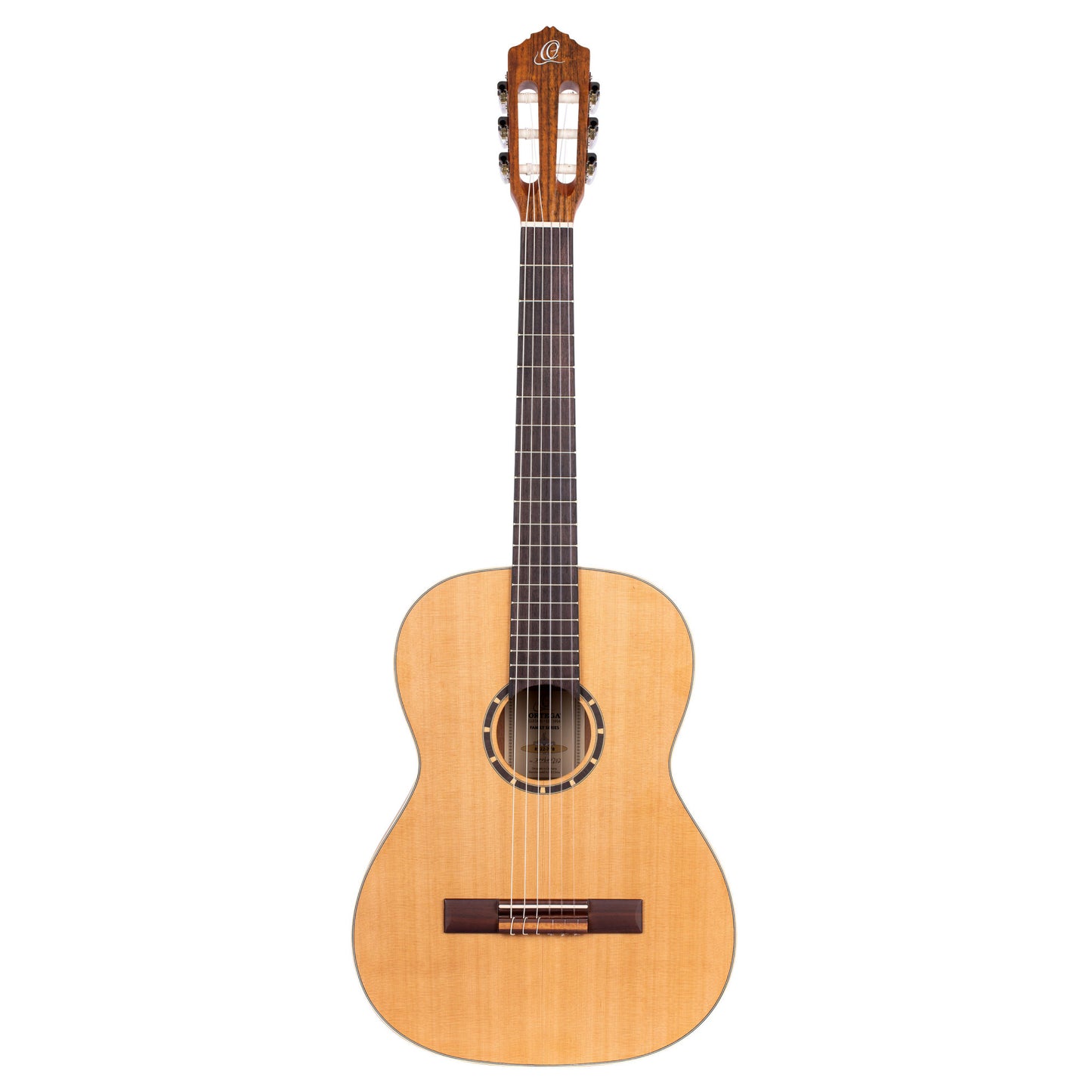 ORTEGA Family Series 7/8 Konzertgitarre 6 String - Zeder / Mahagoni Natur + Bag