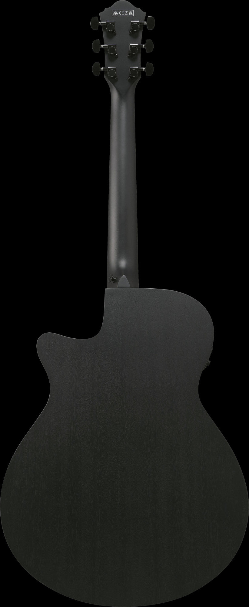 IBANEZ AEG Acoustic Guitar 6-String - Black Out