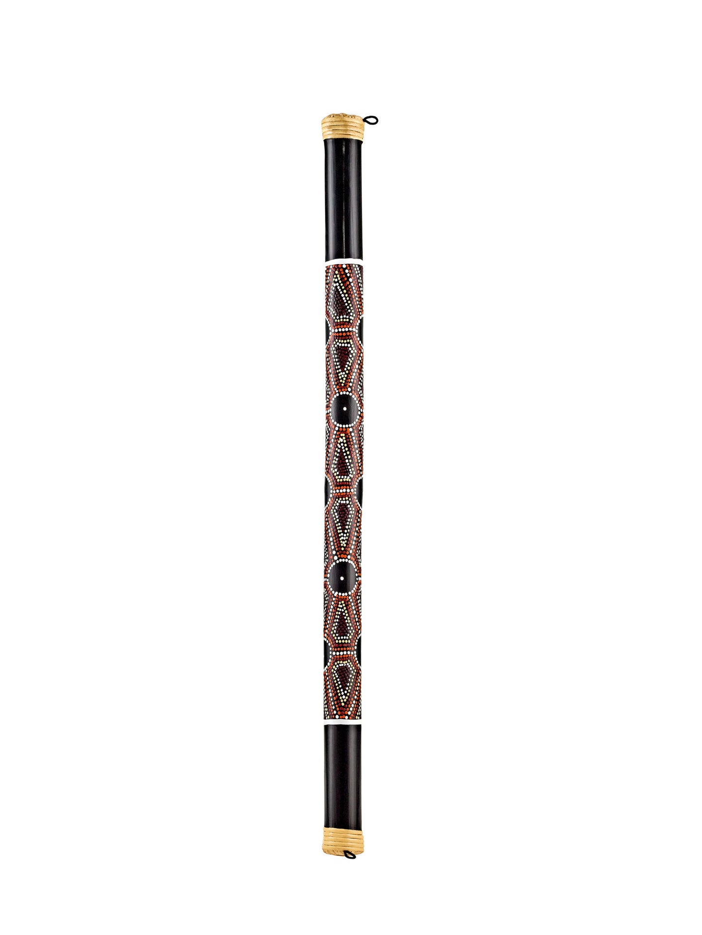 Meinl Sonic Energy Bamboo Rainstick Large - Gepunktet/Schwarz