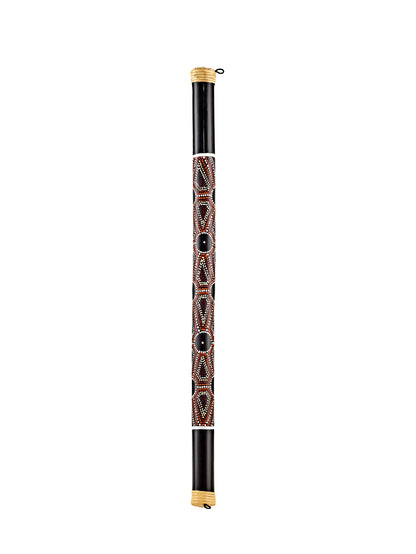 Meinl Sonic Energy Bamboo Rainstick Large - Gepunktet/Schwarz