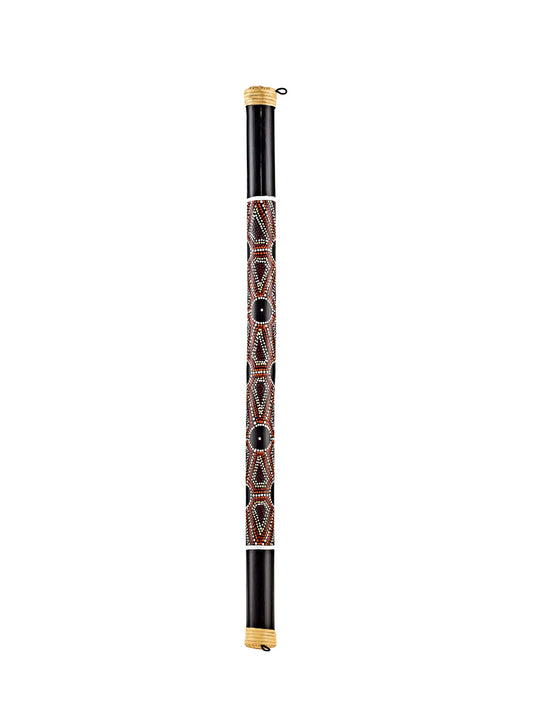 Meinl Sonic Energy Bamboo Rainstick Large - Gepunktet/Schwarz