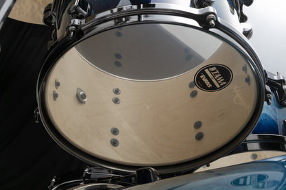 TAMA Starclassic Maple Lacquer Rack Tom 8" x 6" - Molten Electric Blue Burst/Black Nickel HW