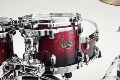 TAMA Starclassic Walnut/Birch Lacquer Rack Tom 8" x 7" - Molten Raspberry Fade/Chrome HW
