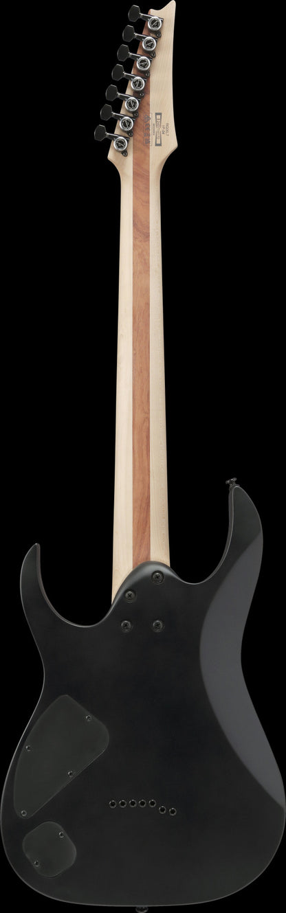 IBANEZ Iron Label RG Electric Guitar 7-String - Black Flat