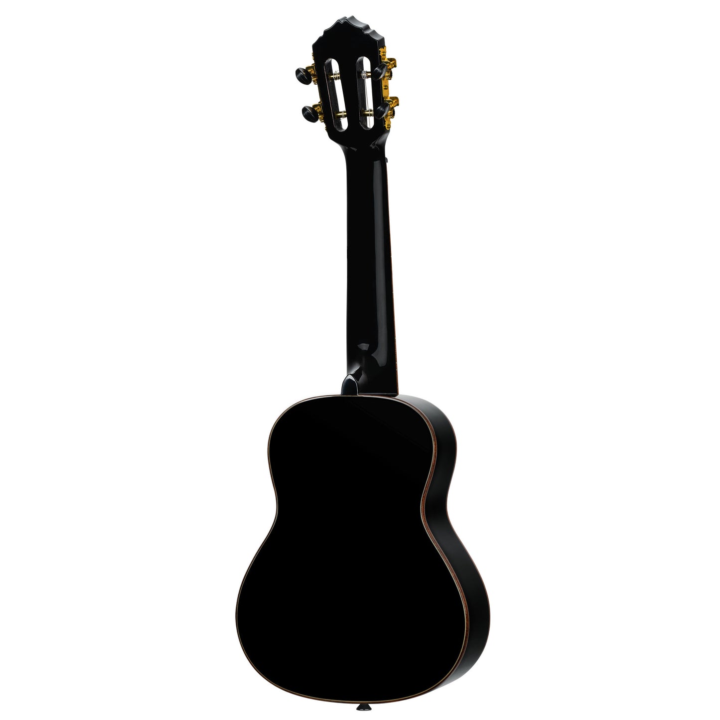 ORTEGA Onyx Serie Konzert Ukulele 4 String - Spruce / Mahogany Black + Bag