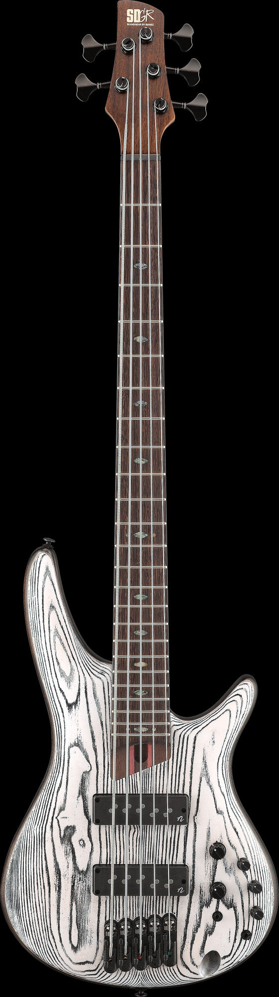 IBANEZ Premium SR Electric Bass 5-String - Icebreaker Wave Flat + Gig Bag