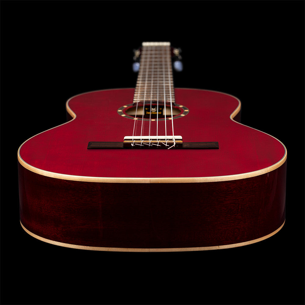 ORTEGA Family Series 4/4 Classical Guitar 6 String Lefty - Wine Red + Gigbag