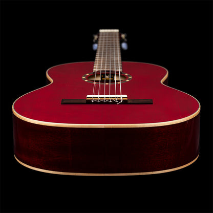 ORTEGA Family Series 4/4 Classical Guitar 6 String Lefty - Wine Red + Gigbag