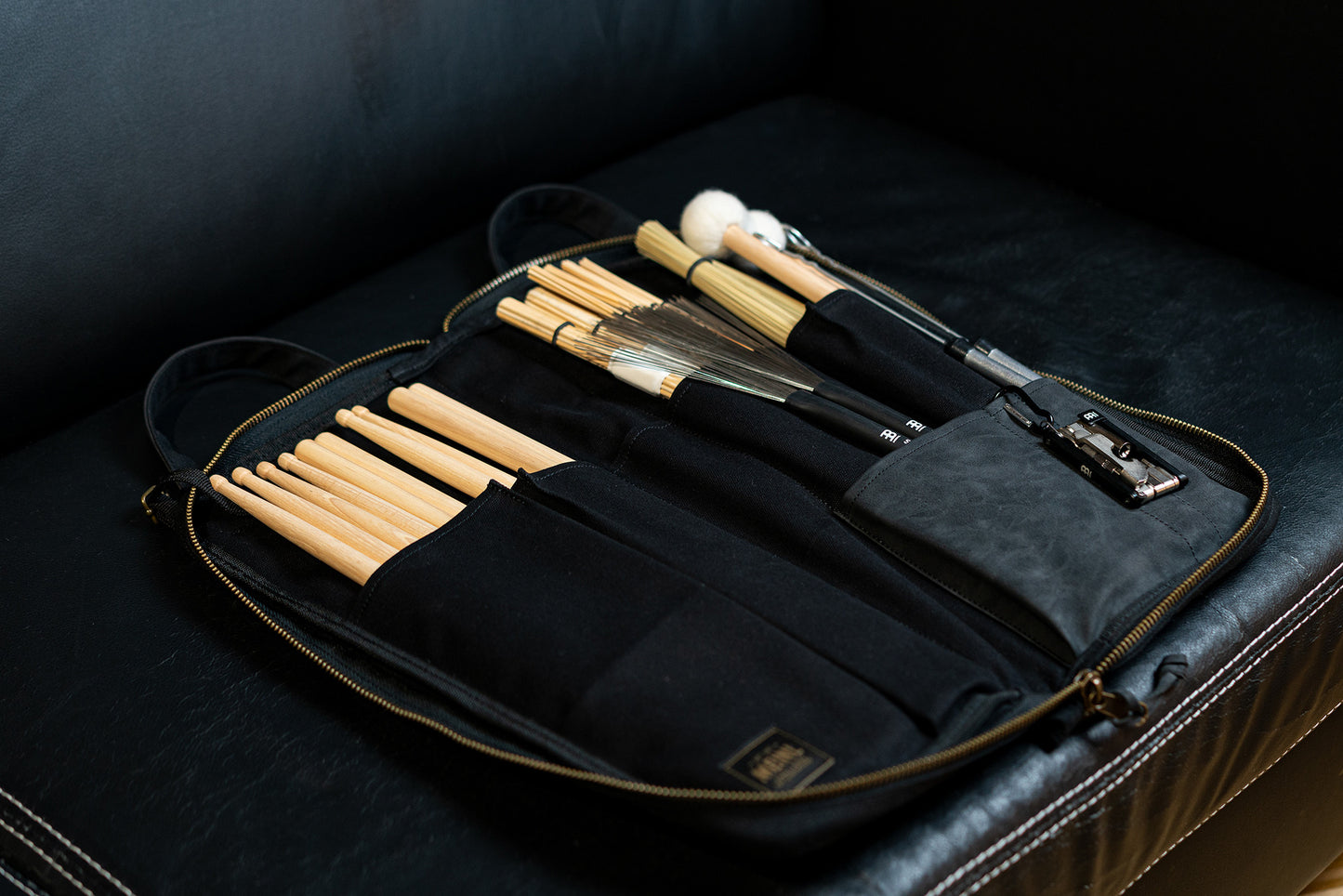 MEINL Cymbals Canvas Collection Stick Bag - Classic Black
