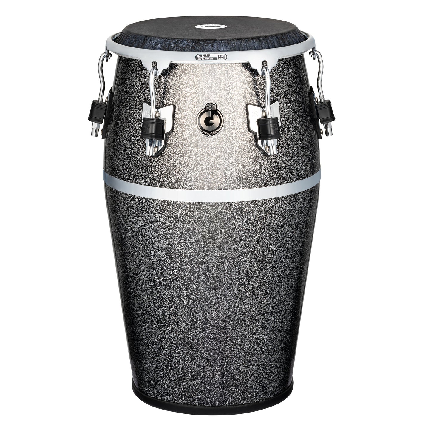 MEINL Percussion Artist Series Diego Galé Quinto 12 1/2" /REMO® Black Calfskin Skyndeep Heads - Midnight Star