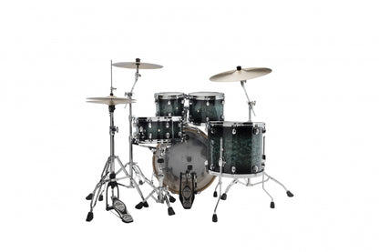 TAMA Starclassic Performer Shell Kit 4 teilig - Molten Steel Blue Burst/Chrom HW