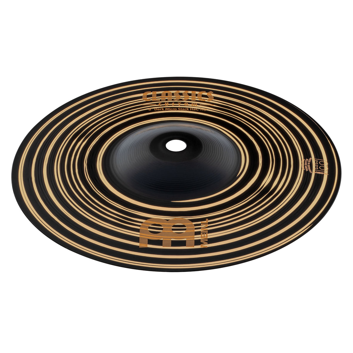 MEINL Cymbals Classics Custom Dark Micro Stack Hats - 8"
